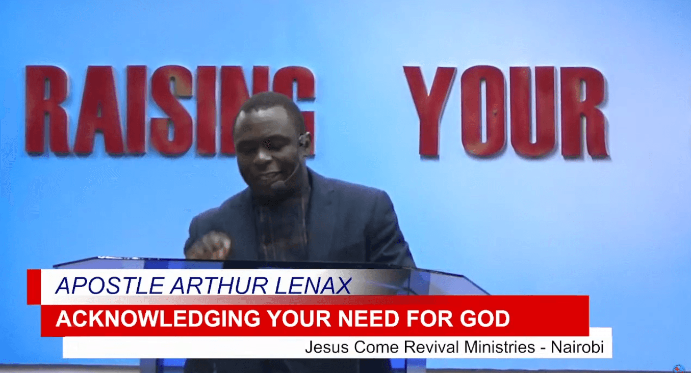 Acknowledging Your Need for God