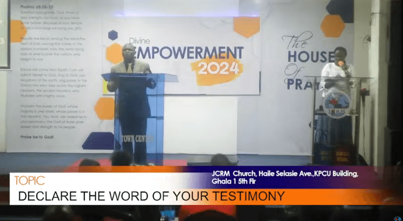 Declare the Word of Your Testimony